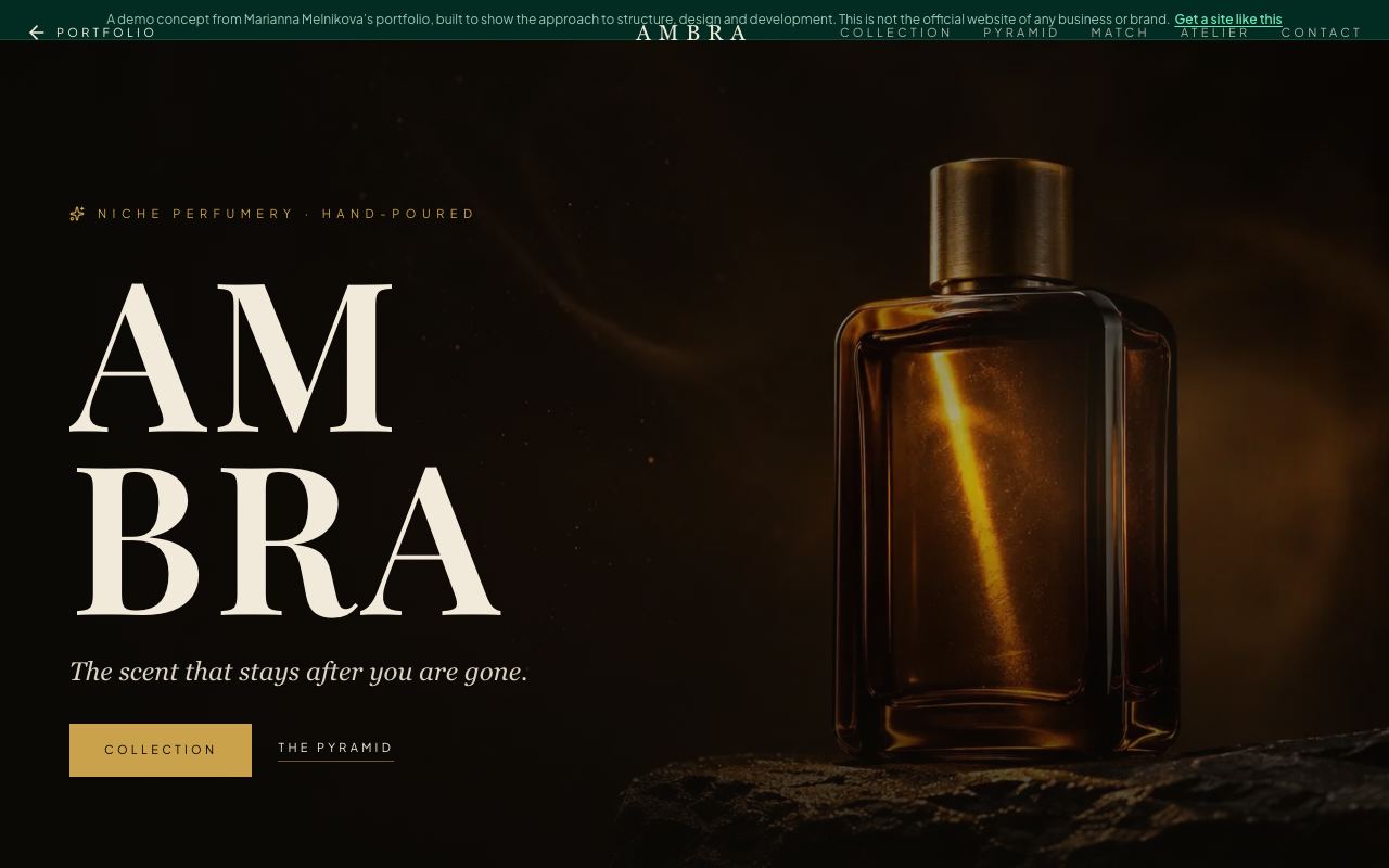 Ambra — Perfumery: a scent quiz and the fragrance pyramid
